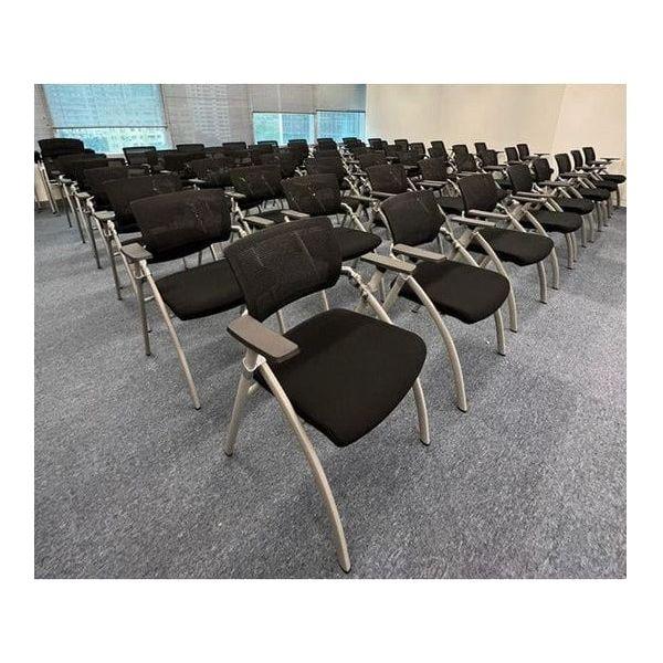 BSJ-8219 碳素鋼管配寫字扶手帶輪(可摺起)✌ - Brilliant Space Office Furniture Limited