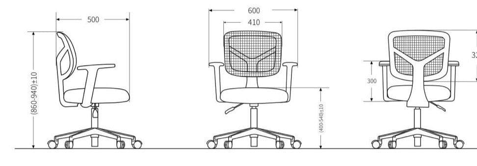 BSJ-8201 細椅之選😃 - Brilliant Space Office Furniture Limited