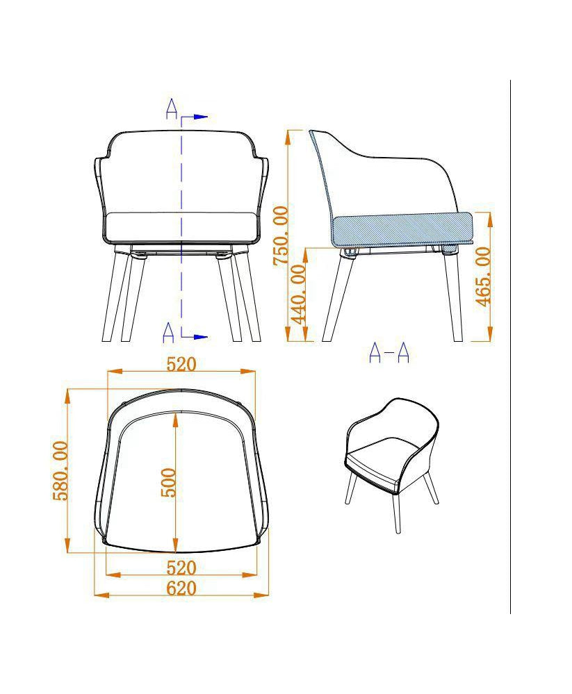 KQ-89 Sofa - Brilliant Space