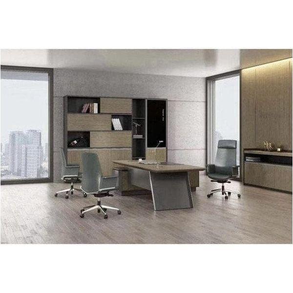 BSJ-3260A 大班椅半真皮配扶手 - Brilliant Space Office Furniture Limited