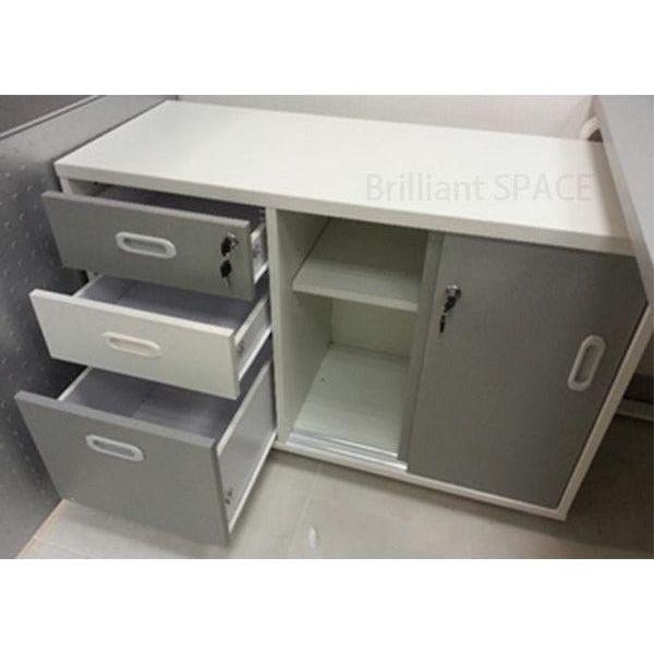 雙面板側櫃 Melamine side cabinet - Brilliant Space Office Furniture Limited