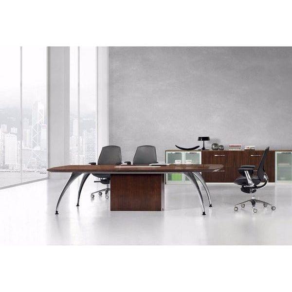 BSG-040 木皮 / 長方形會議檯 - Brilliant Space Office Furniture Limited