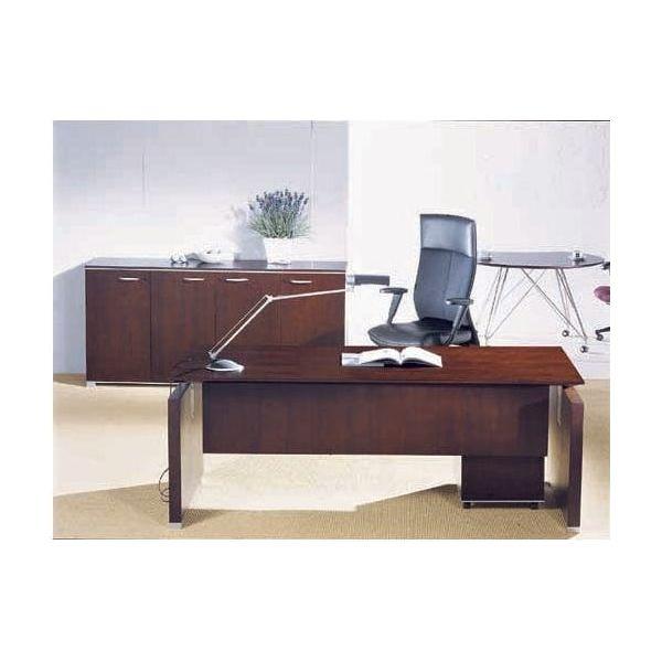 BSG-008 Executive Desk 大班木皮檯 - Brilliant Space Office Furniture Limited