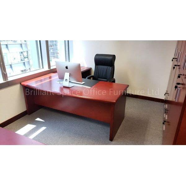 BSG-004 Executive Desk 大班木皮檯 - Brilliant Space Office Furniture Limited