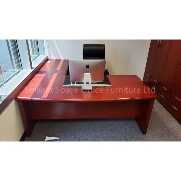 BSG-004 Executive Desk 大班木皮檯 - Brilliant Space Office Furniture Limited