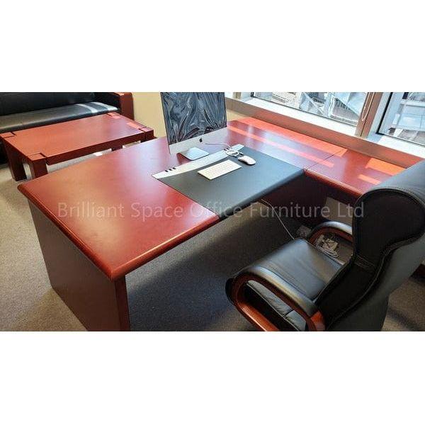 BSG-004 Executive Desk 大班木皮檯 - Brilliant Space Office Furniture Limited