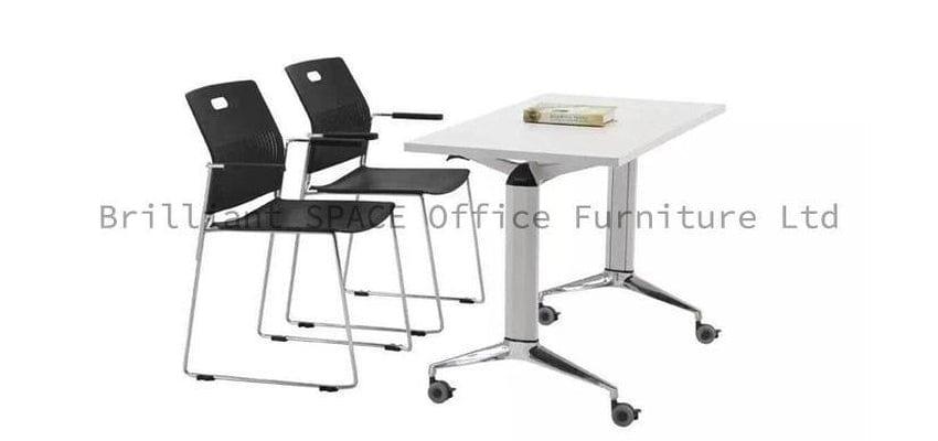 BSJ-B21 實心電鍍弓型架會客椅👍 - Brilliant Space Office Furniture Limited