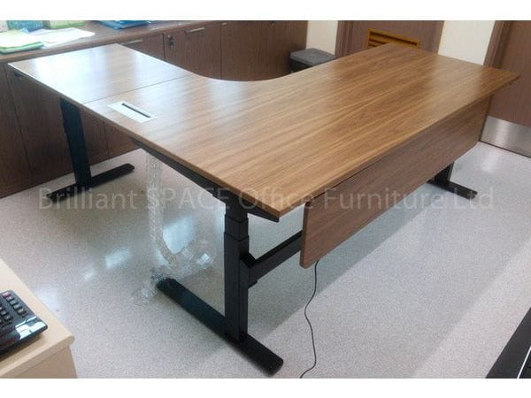 Adjustable Desk L Shape L 型電動升降檯
