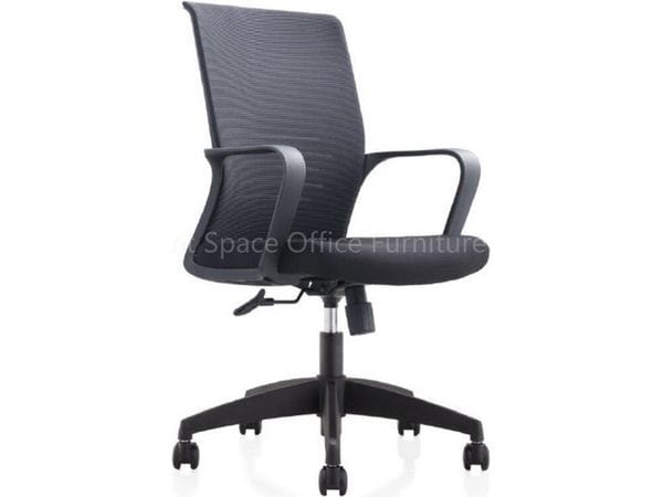 BSC-2223B 網椅配固定扶手/會議室椅
