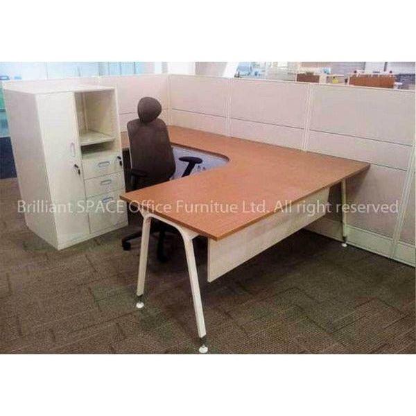 Simple Series - 行政檯 L-型系列 1818 - Brilliant Space Office Furniture Limited