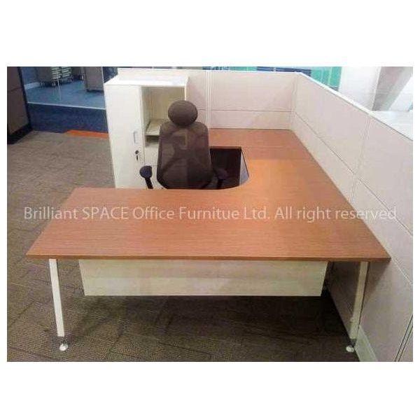 Simple Series - 行政檯 L-型系列 1818 - Brilliant Space Office Furniture Limited