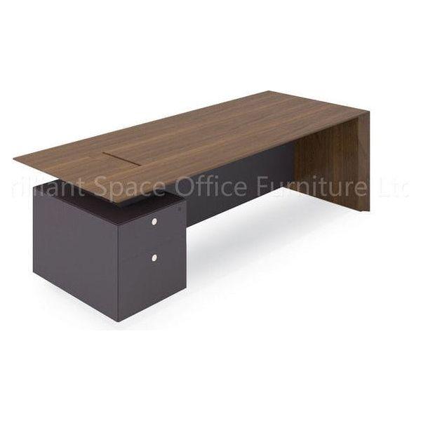 BSG-Bezel Executive Desk 大班木皮檯 - Brilliant Space Office Furniture Limited