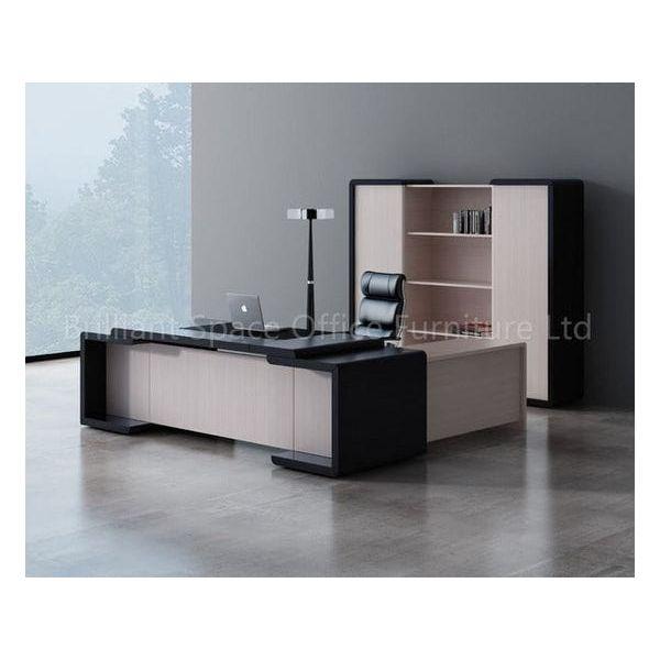 BSG-030 Executive Desk 大班木皮檯 - Brilliant Space Office Furniture Limited