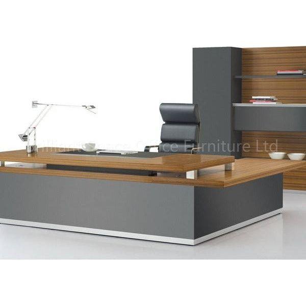 BSG-031 Executive Desk 大班木皮檯 - Brilliant Space Office Furniture Limited