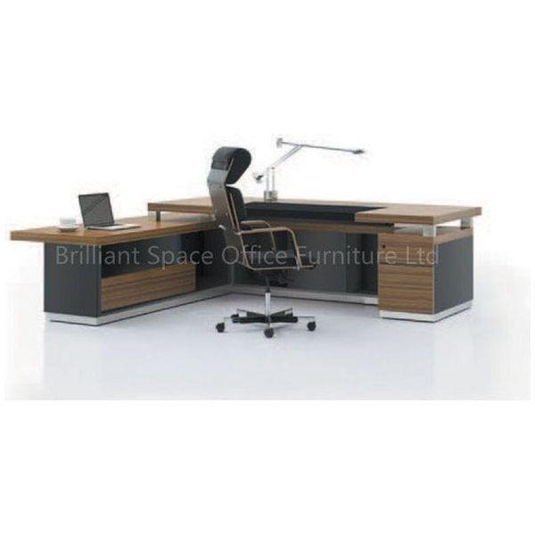 BSG-031 Executive Desk 大班木皮檯 - Brilliant Space Office Furniture Limited