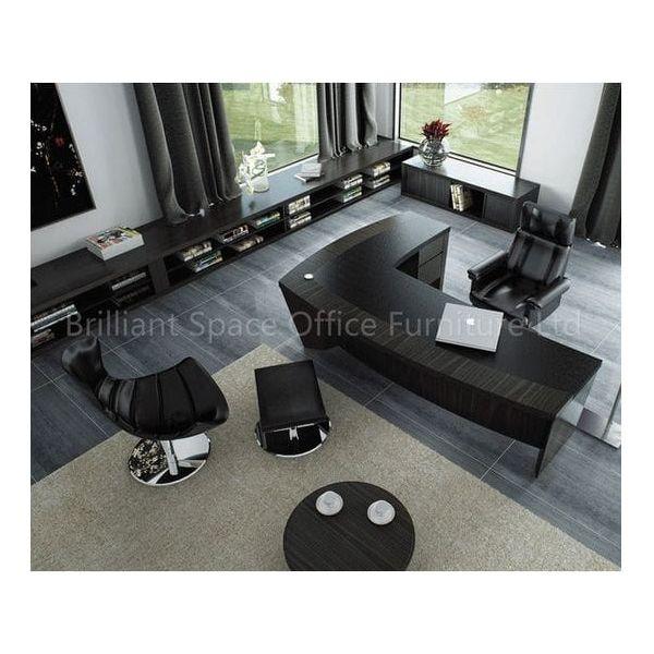 BSG-035 Executive Desk 大班木皮檯 - Brilliant Space Office Furniture Limited