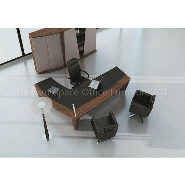 BSG-035 Executive Desk 大班木皮檯 - Brilliant Space Office Furniture Limited