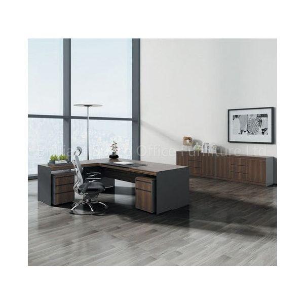 BSG-052 Executive Desk 大班木皮檯 - Brilliant Space Office Furniture Limited