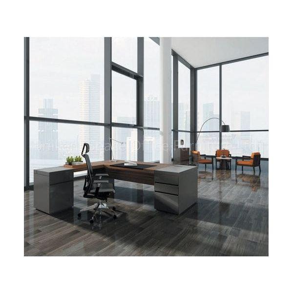 BSG-052 Executive Desk 大班木皮檯 - Brilliant Space Office Furniture Limited