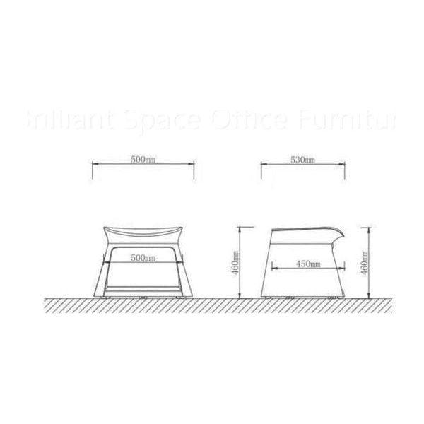 BSJ-72303B 儲物吧椅 - Brilliant Space Office Furniture Limited