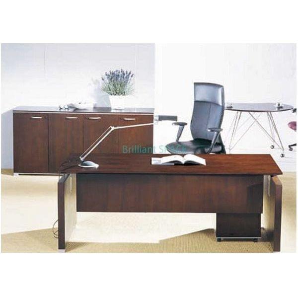 BSG-008 Executive Desk 大班木皮檯 - Brilliant Space Office Furniture Limited