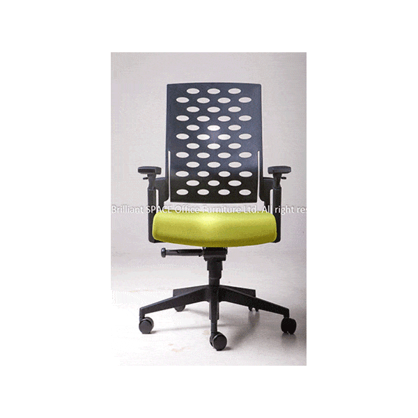 BSJ-0201B 行政椅配升降扶手(透氣膠背) - Brilliant Space Office Furniture Limited
