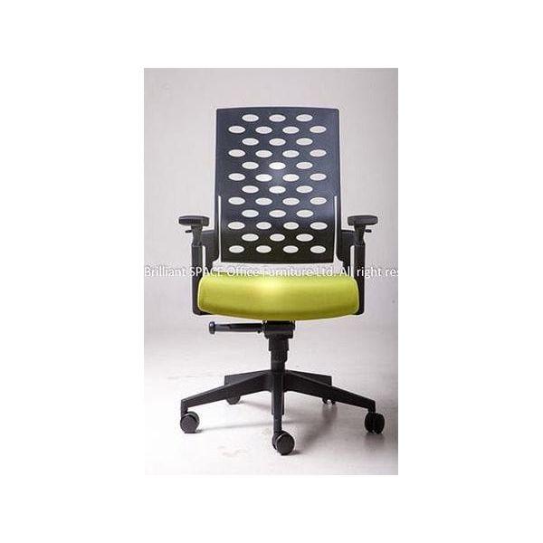 BSJ-0201B 行政椅配升降扶手(透氣膠背) - Brilliant Space Office Furniture Limited