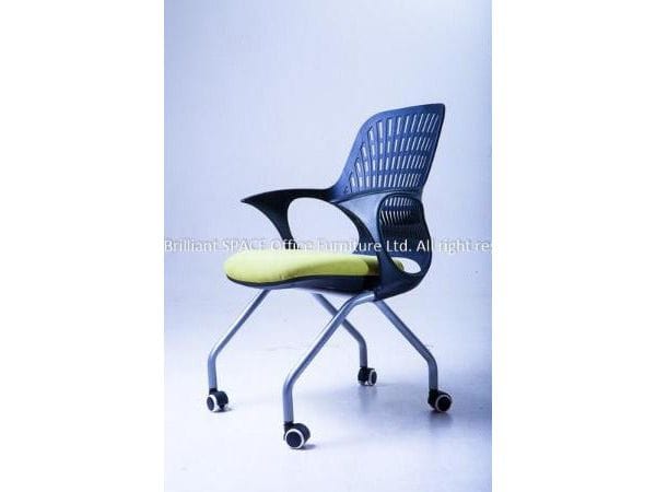 BSJ-82316 多功能膠背座布椅帶輪( 烤漆)