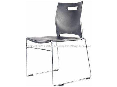 BSJ-C207 多功能膠椅(電鍍) 叠椅/不設扶手