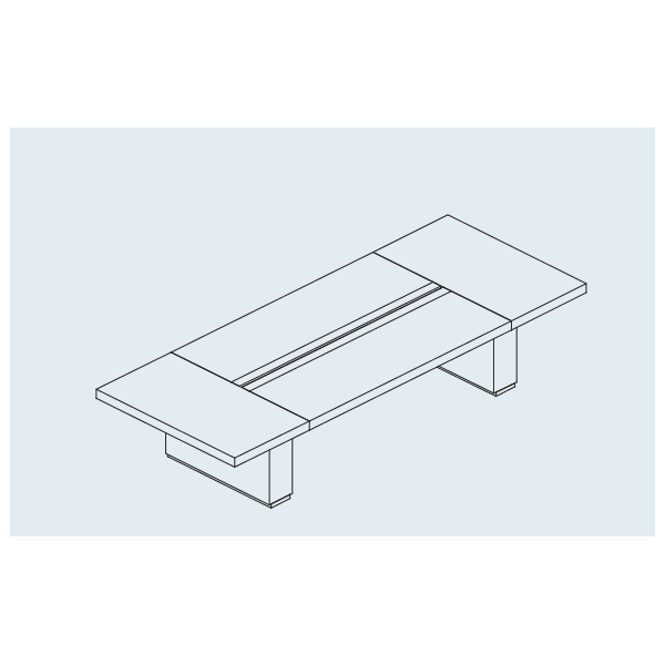 BSG-048 Conference Table 木皮會議檯 - Brilliant Space Office Furniture Limited